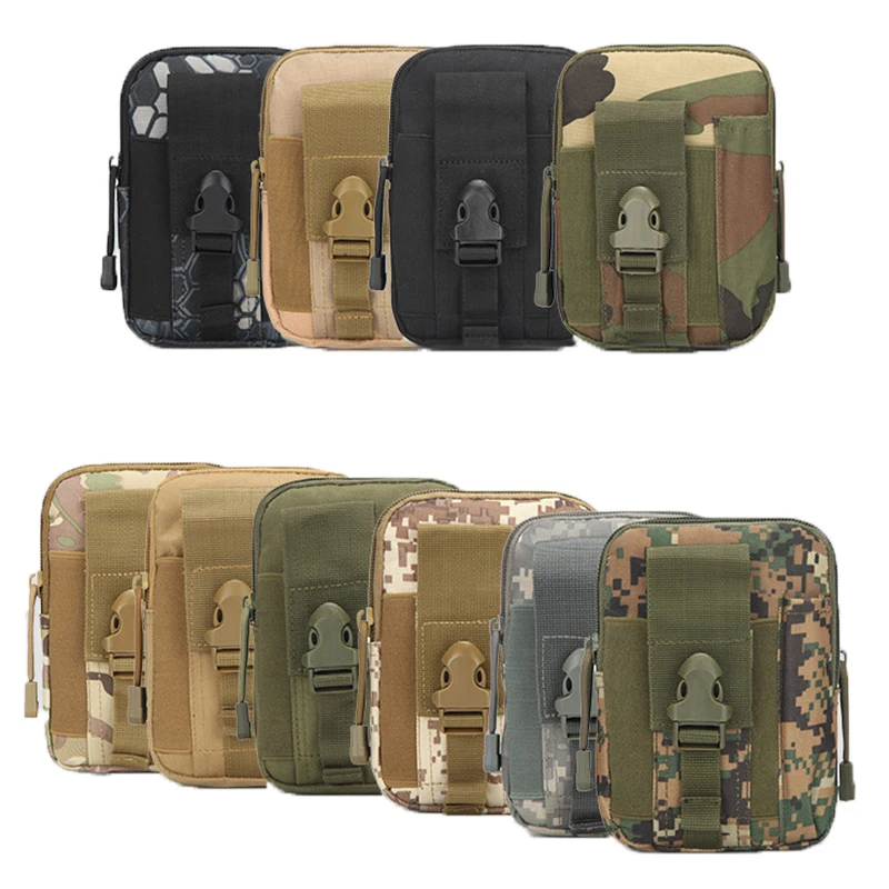 Bolsa Molle, riñonera multiusos, funda táctica, riñonera, cartera, monedero, funda para teléfono - imagen 3