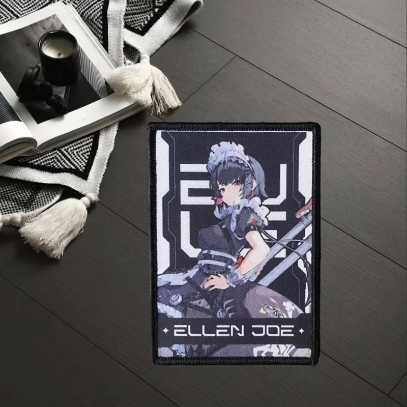 Parche de Chica de Anime, tácticas militares, insignia de moral, estampado de gancho y bucle, mochila, accesorios de decoración de ropa, brazalete adhesivo