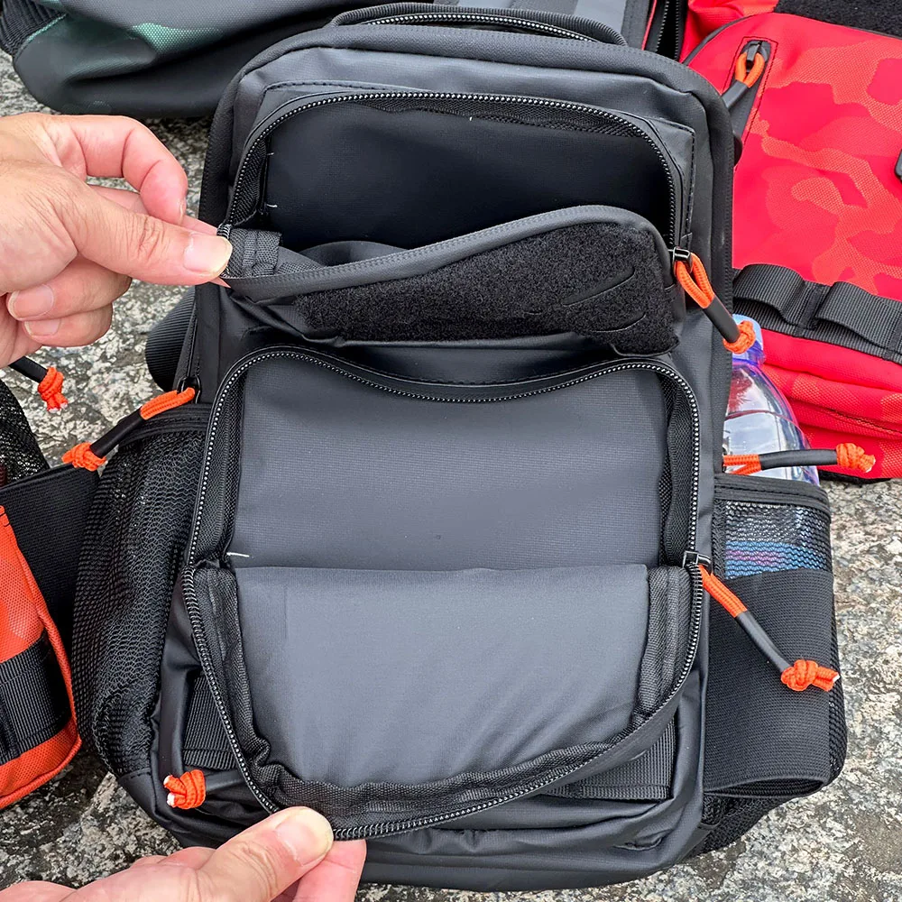 Bolsa táctica de pecho ripstop para senderismo, ciclismo y aire libre - imagen 3