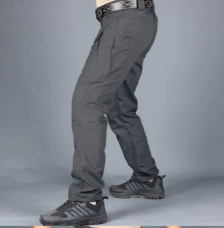 Pantalones de carga tácticos de ciudad, pantalones clásicos para senderismo al aire libre, senderismo, pantalones tácticos del ejército, pantalones militares de camuflaje con múltiples bolsillos - imagen 2