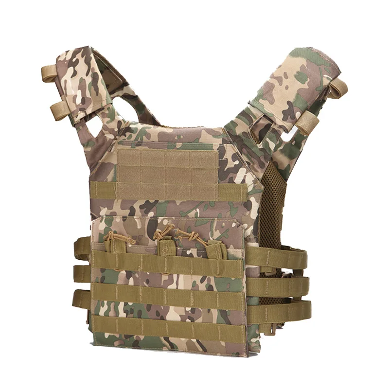 Armadura táctica para el cuerpo, chaleco JPC, portador de placa Molle, chaleco de seguridad para exteriores, juego CS, Paintball, caza, chaleco Airsoft, equipo militar - imagen 4