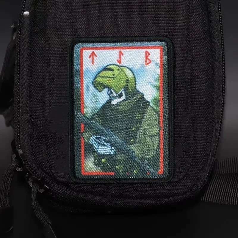 Parche táctico "TSB", insignia de moral militar, impresión de gancho y bucle, mochila, accesorios de decoración de ropa, pegatinas, brazalete