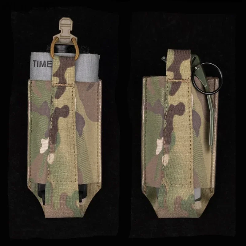 Bolsa táctica para revistas de 5,56mm para M4 M16 AK 47 AR15, bolsa elástica individual Mag, soporte para torniquete, bolsa para accesorios de caza