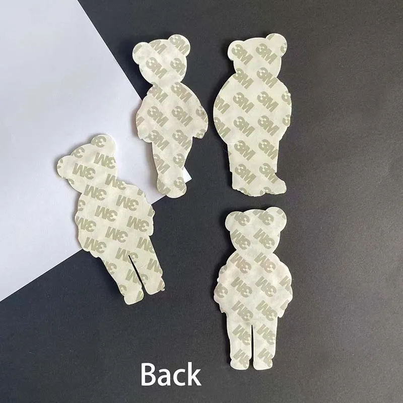 Parche autoadhesivo de animales de dibujos animados, adhesivo de aplique bordado de oso de tela en ropa, cinta de reparación de ropa, suministros de costura DIY - imagen 4