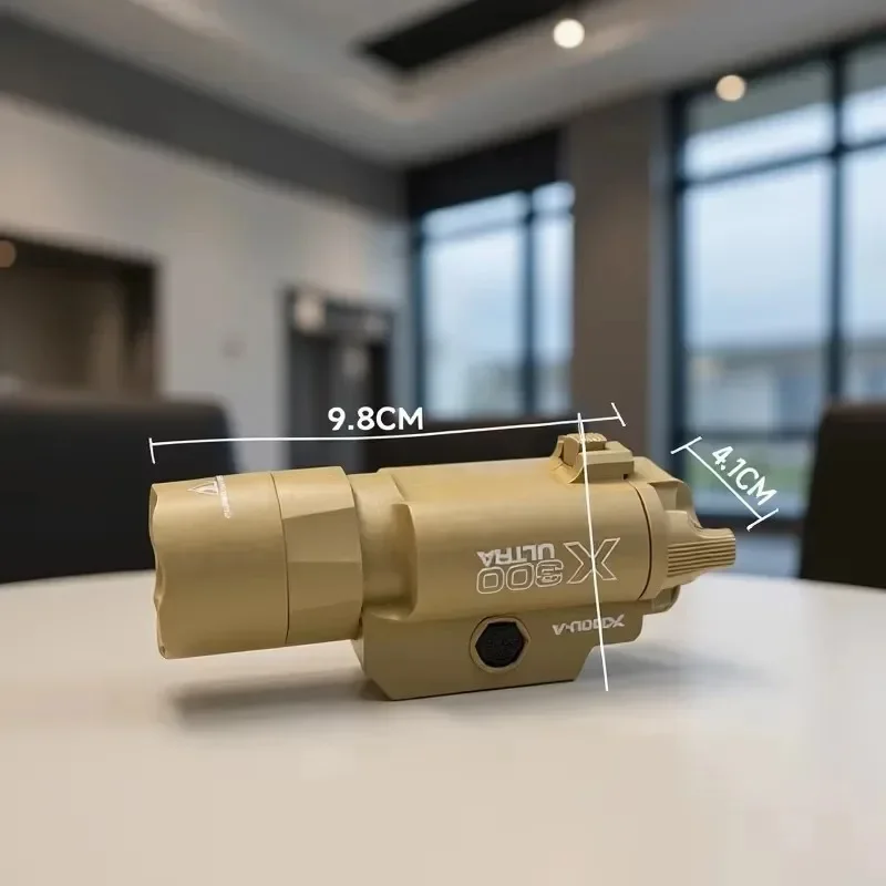 Surefir X300U Luz de explorador para pistola, linterna estroboscópica para Rifle, compatible con riel de 20mm, linterna colgante para Airsoft, caza - imagen 2
