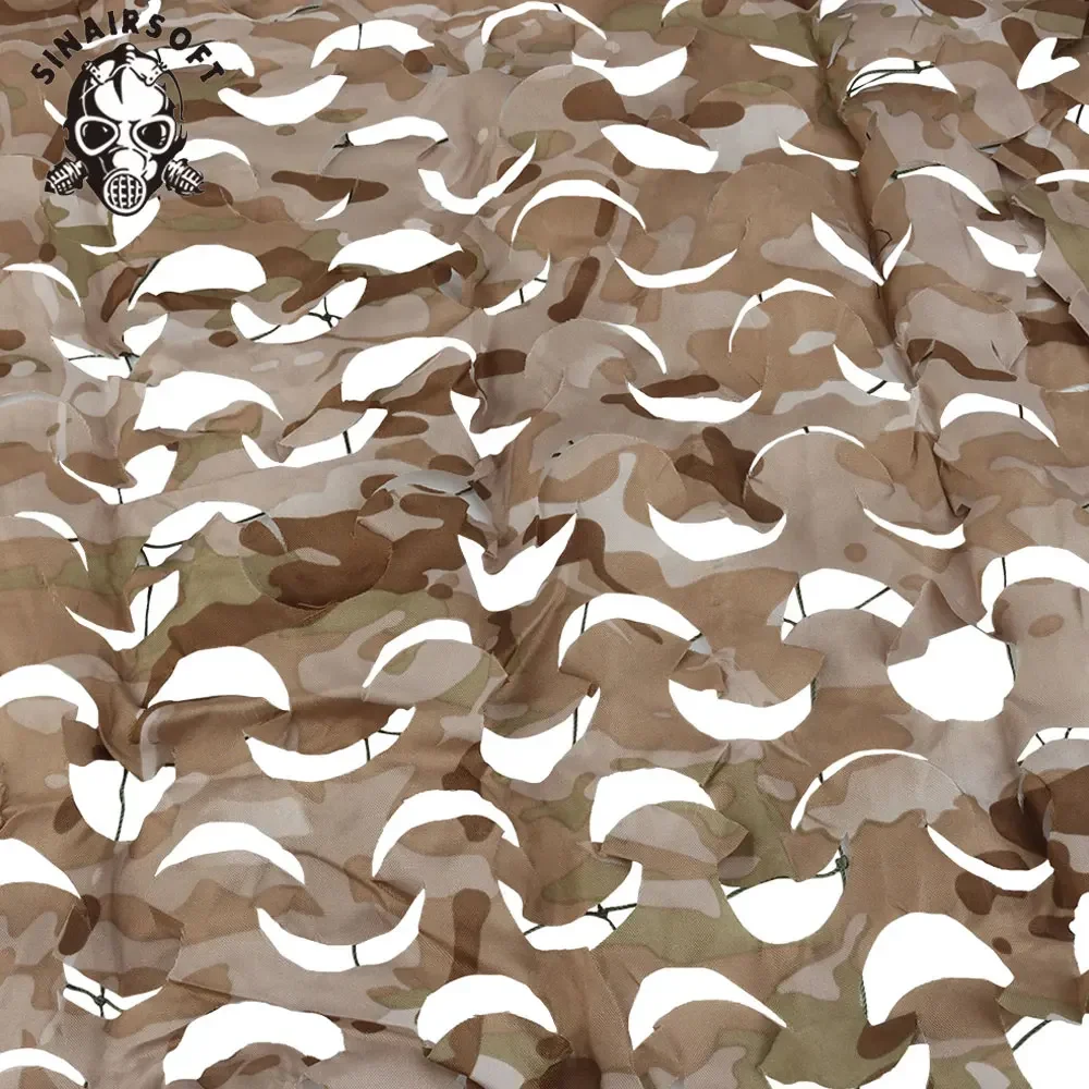 Red de camuflaje de 1,5x2M para caza al aire libre, juego de guerra, redes de camuflaje ciegas tácticas, cubierta de detección antiultravioleta, refugio solar para jardín - imagen 5