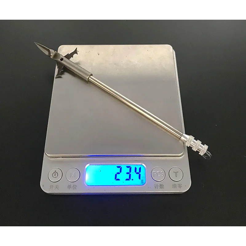 Catapulta de dardo Triangular de acero inoxidable, cabeza de flecha, carrete de pesca, caza, tiro, tirachinas, herramienta de dardo, 3 piezas - imagen 5