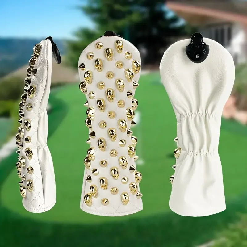 Fundas de golf PU universales para driver, madera y putter - imagen 5