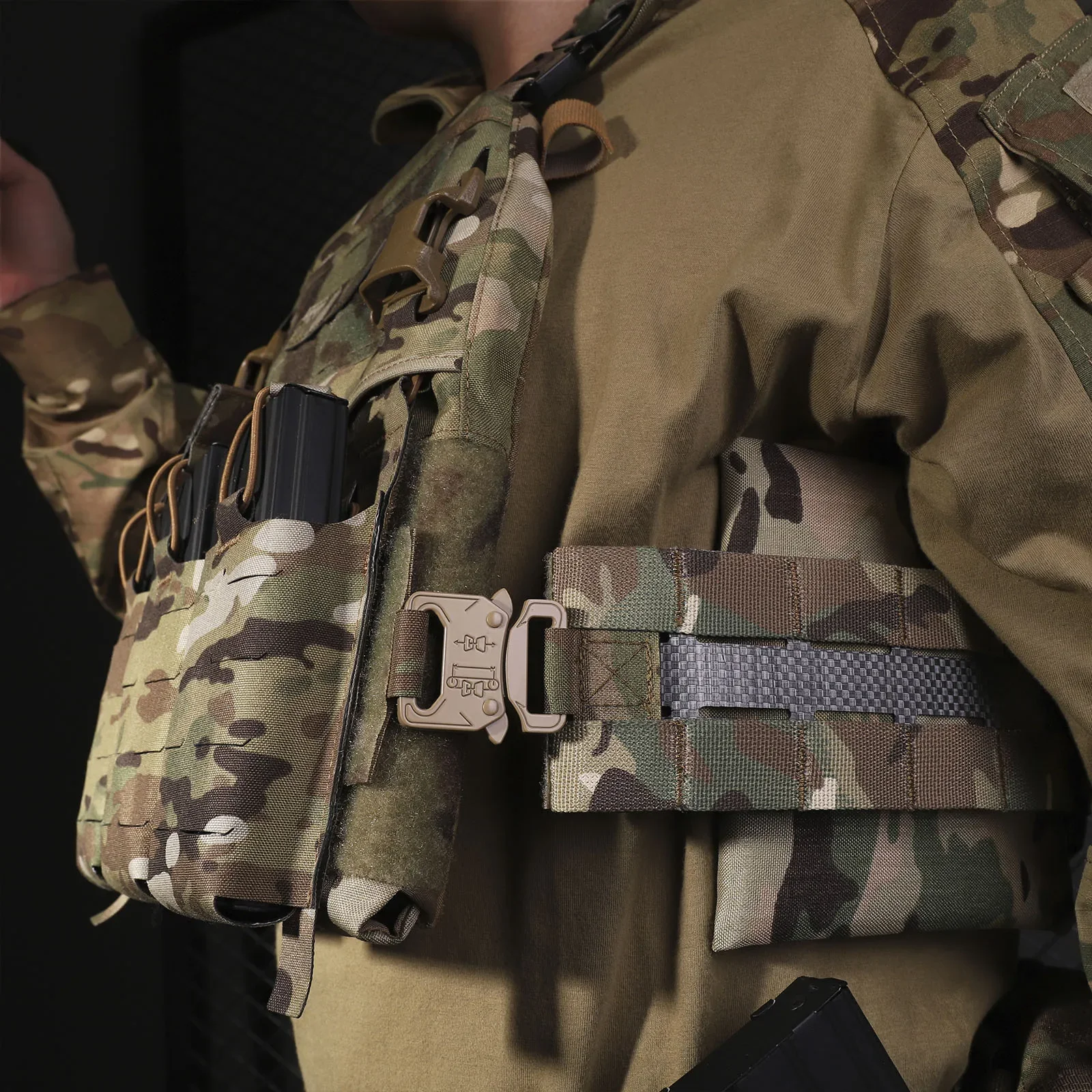 Krydex Adaptador faja táctica MOLLE con hebilla liberación rápida - imagen 4