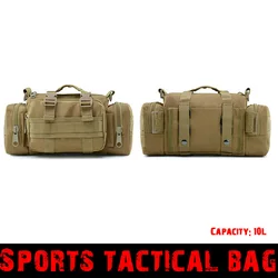 Riñonera táctica modular MOLLE – Bolsa cintura camuflaje