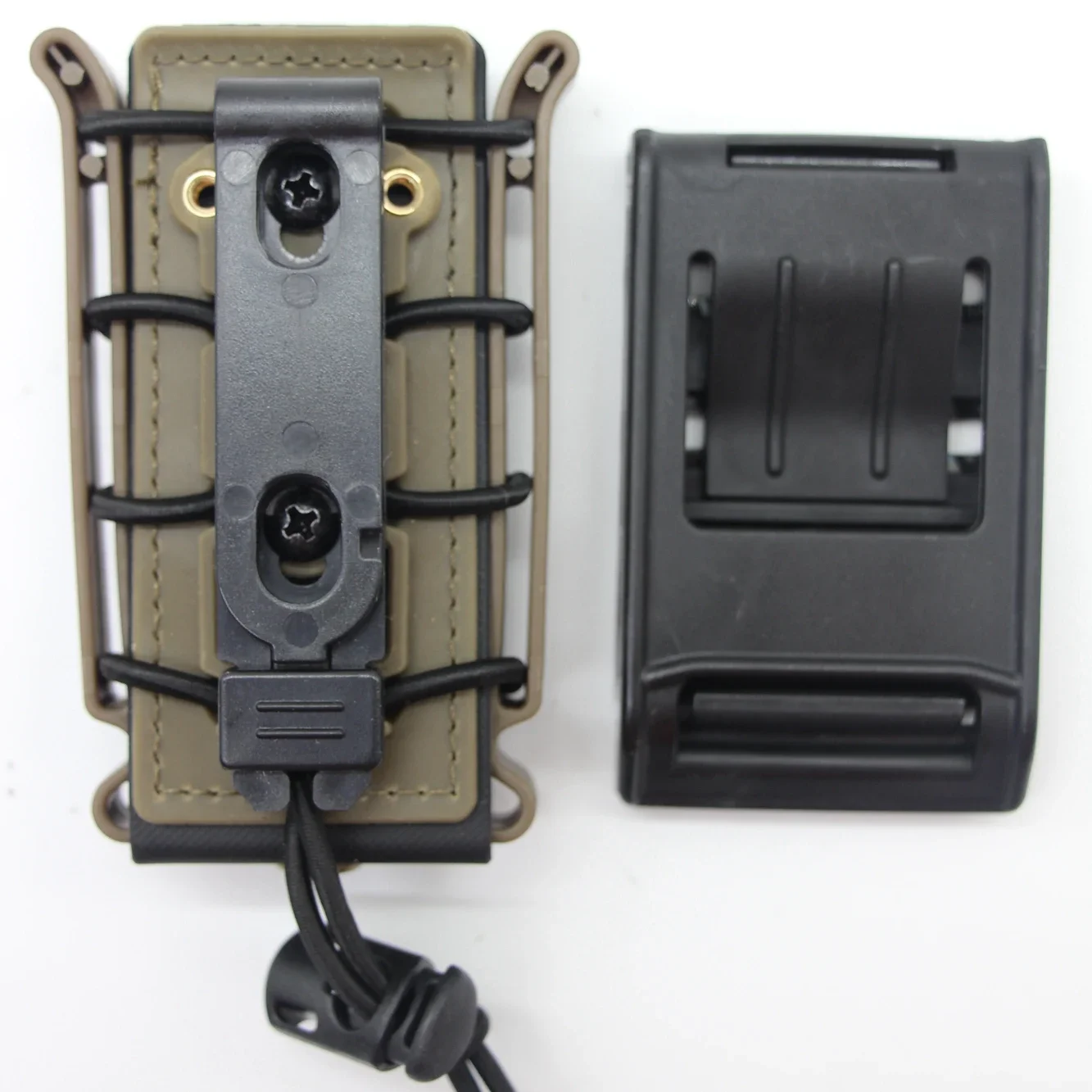 1 Uds MOLLE-LOK vaina K vaina sistema de Clip de cintura vaina Clip de cintura KYDEX vaina caza Mag bolsa sistema Molle Clip trasero - imagen 4