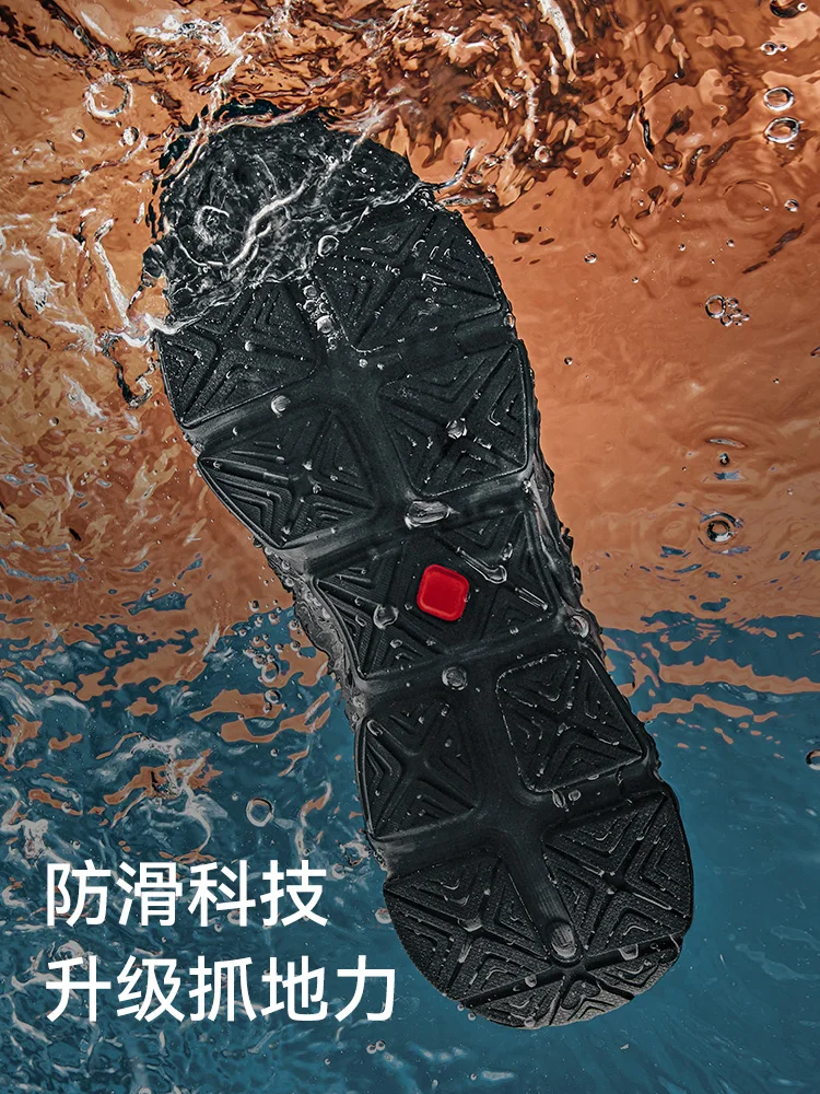 Plott-zapatos de agua transpirables para hombre, zapatillas de pesca de secado rápido, sandalias de malla, para exteriores, Verano - imagen 5