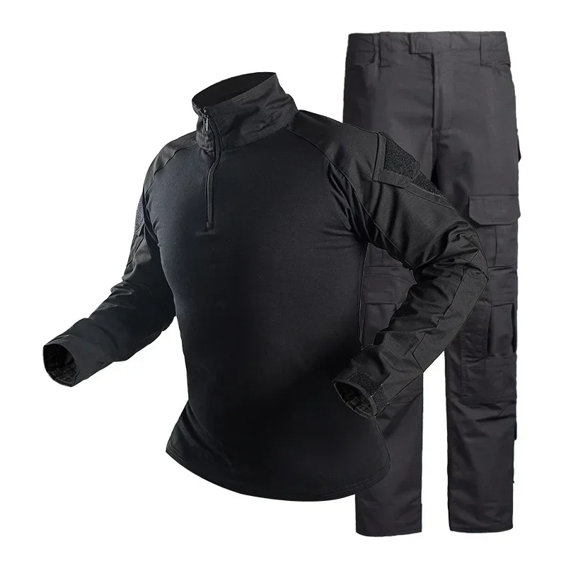 Trajes tácticos, trajes de uniforme Milita, camisas de caza de camuflaje, pantalones Cargo, conjuntos de ropa de caza de Paintball Airsoft, uniforme para exteriores - imagen 5