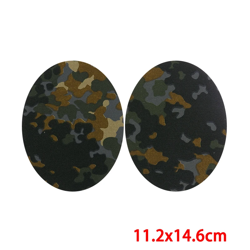 Parche de camuflaje para planchar en la ropa, pegatinas para ropa, parches termoadhesivos militares DIY, accesorio de apliques para ropa - imagen 2