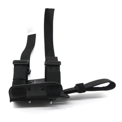 Funda de cuero universal para pistola táctica con plataforma
