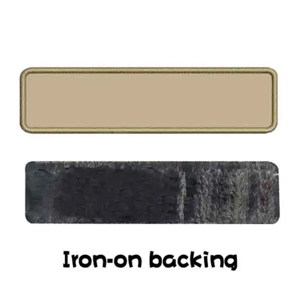 khaki IRON-ON