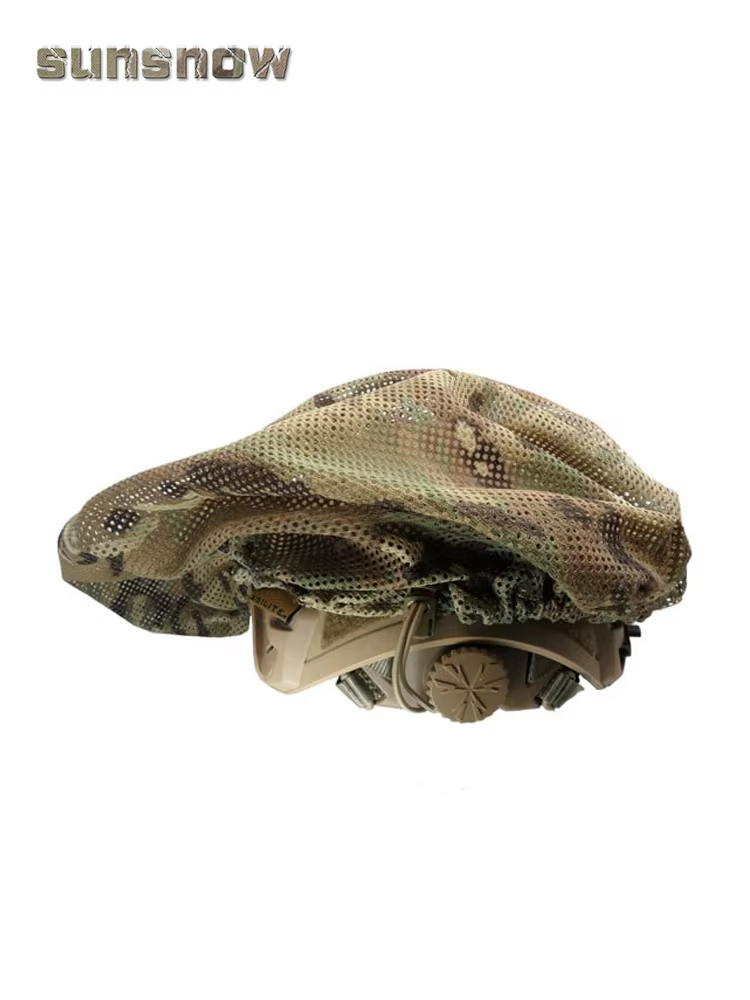 Mitznefet cubierta de casco ajustable múltiples cámaras táctica caza - imagen 5