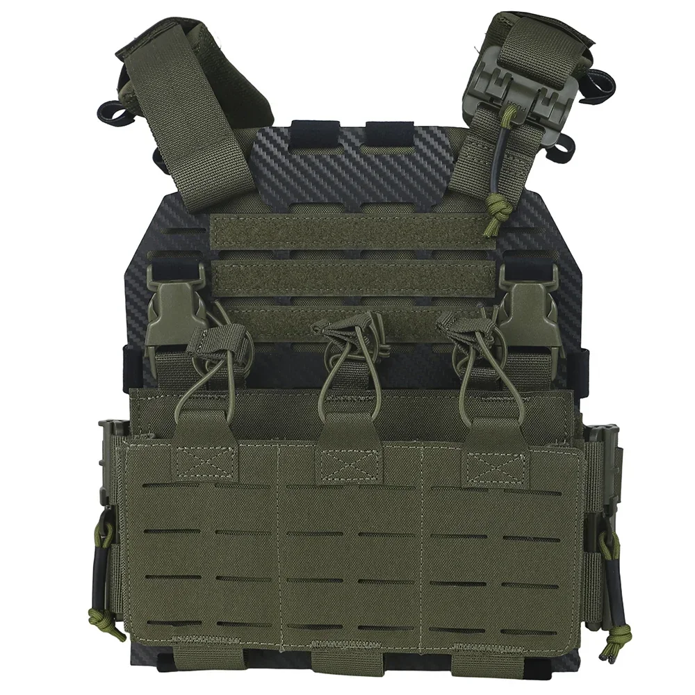 SINAIRSOFT-Chaleco duro o táctico, portador de placa de caza al aire libre, chaleco protector ajustable, equipo de combate Airsoft - imagen 2