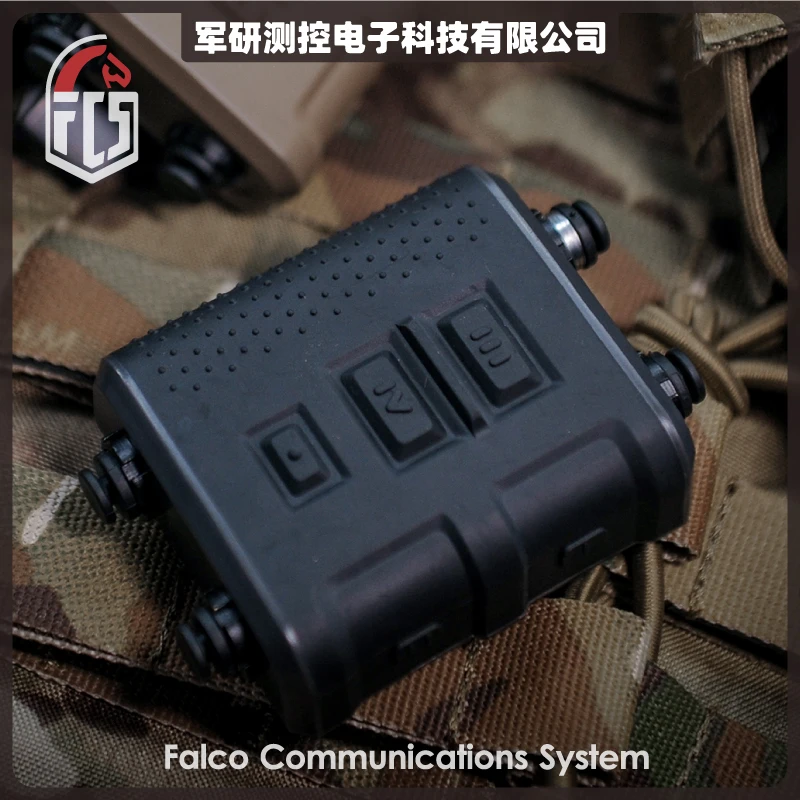 Accesorios para auriculares tácticos AMP y radios PRC148 152 NUEVOS FCS TACTICAL V60 PTT Múltiples funciones Dos canales de comunicación - imagen 4