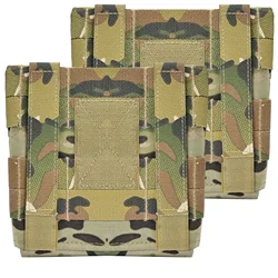 Bolsa portaplacas lateral ultraligera MOLLE para chaleco táctico