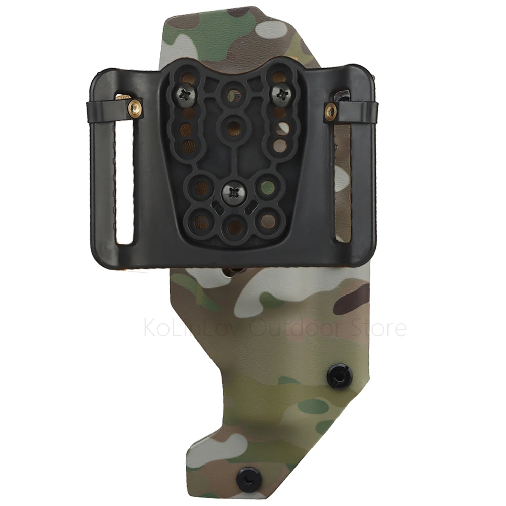 Funda táctica para linterna de X300U-A, Material ligero Kydex para Glock HK CZP, juegos de caza Airsoft CS, fundas de liberación rápida - imagen 4