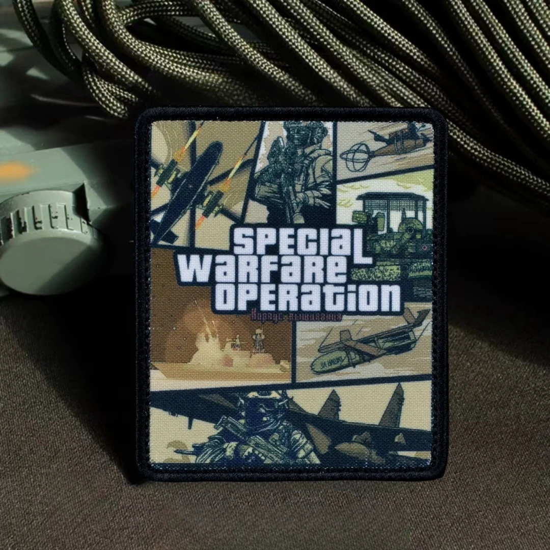 ФСБ Insignia de moral de calavera y cuervo de la muerte retro Emblema de las fuerzas especiales Impresión Parches de bucle de gancho para ropa Mochila táctica Pegatina - imagen 3