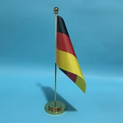 Bandera de escritorio de oficina bandera de Alemania 14x21cm poliéster decoración de mesa de Alemania Banner adornos de escritorio banderas