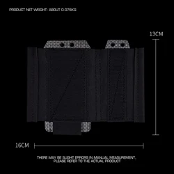 Bolsa airsoft táctica con placa y porta cargadores