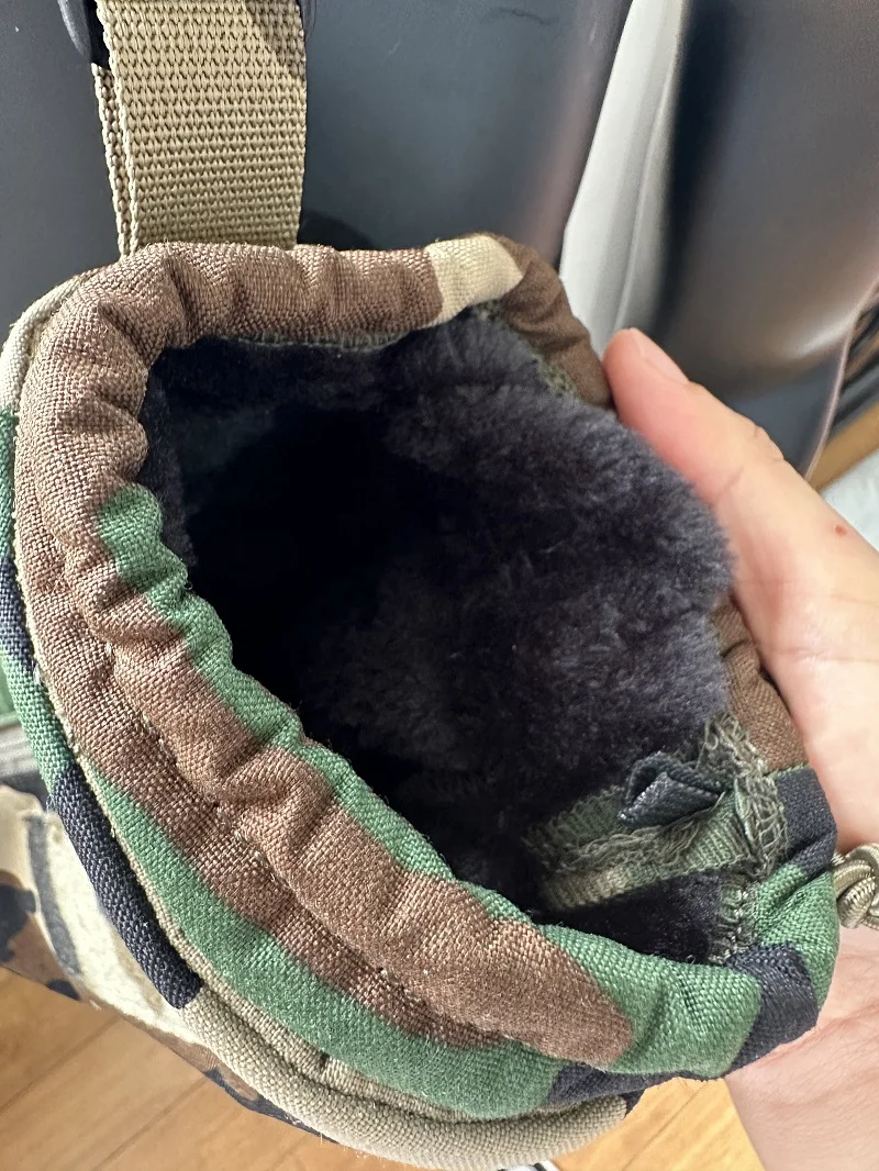 Bolso cálido con correa para el hombro desmontable para exteriores de invierno - imagen 4