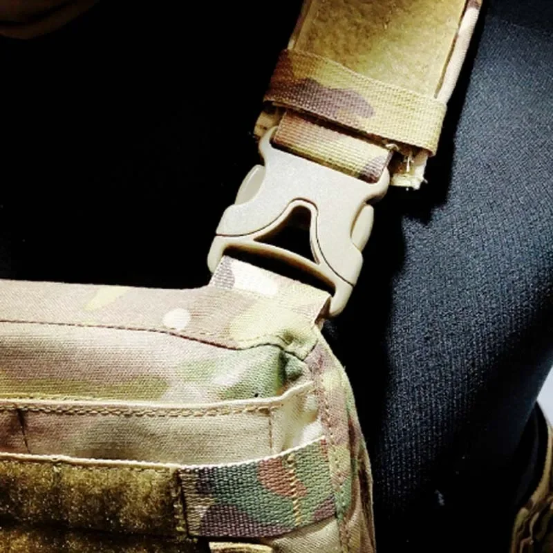 Hebilla de liberación UTX, chaleco táctico AVS, hebilla de hombro para chaleco táctico, 2 uds. - imagen 3