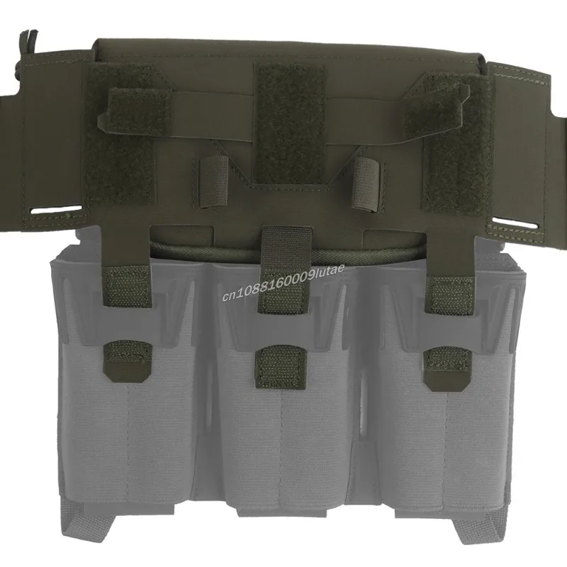 Bolsa Triple Mag multicalibre con bolsa de administrador de segunda capa para portador de placa Glock Sub-Zero, cartel frontal táctico MOLLE Airsoft - imagen 4