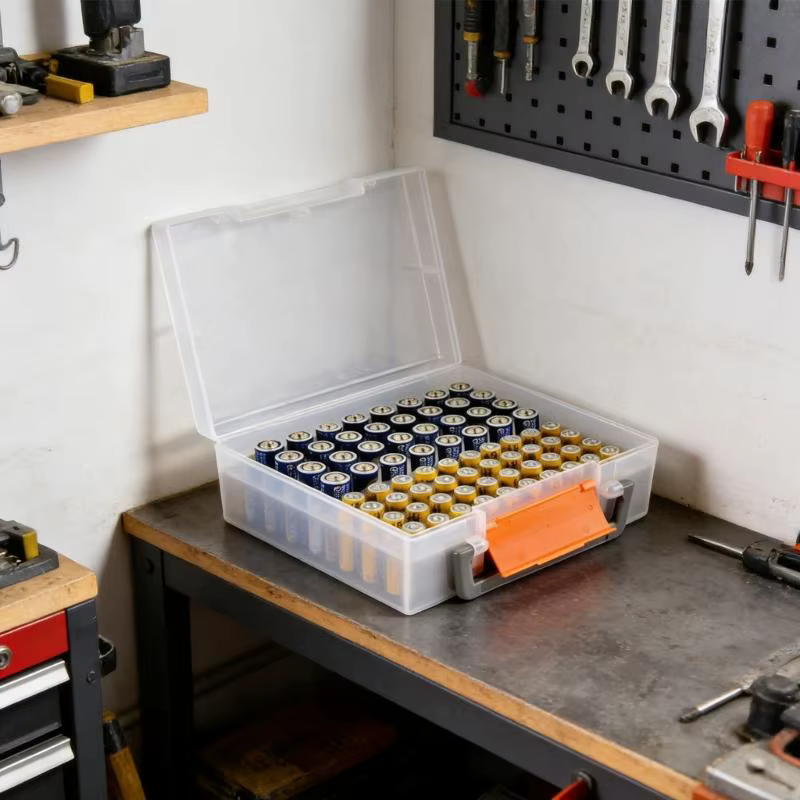 Estuche para baterías gran capacidad con celdas recargables - imagen 3