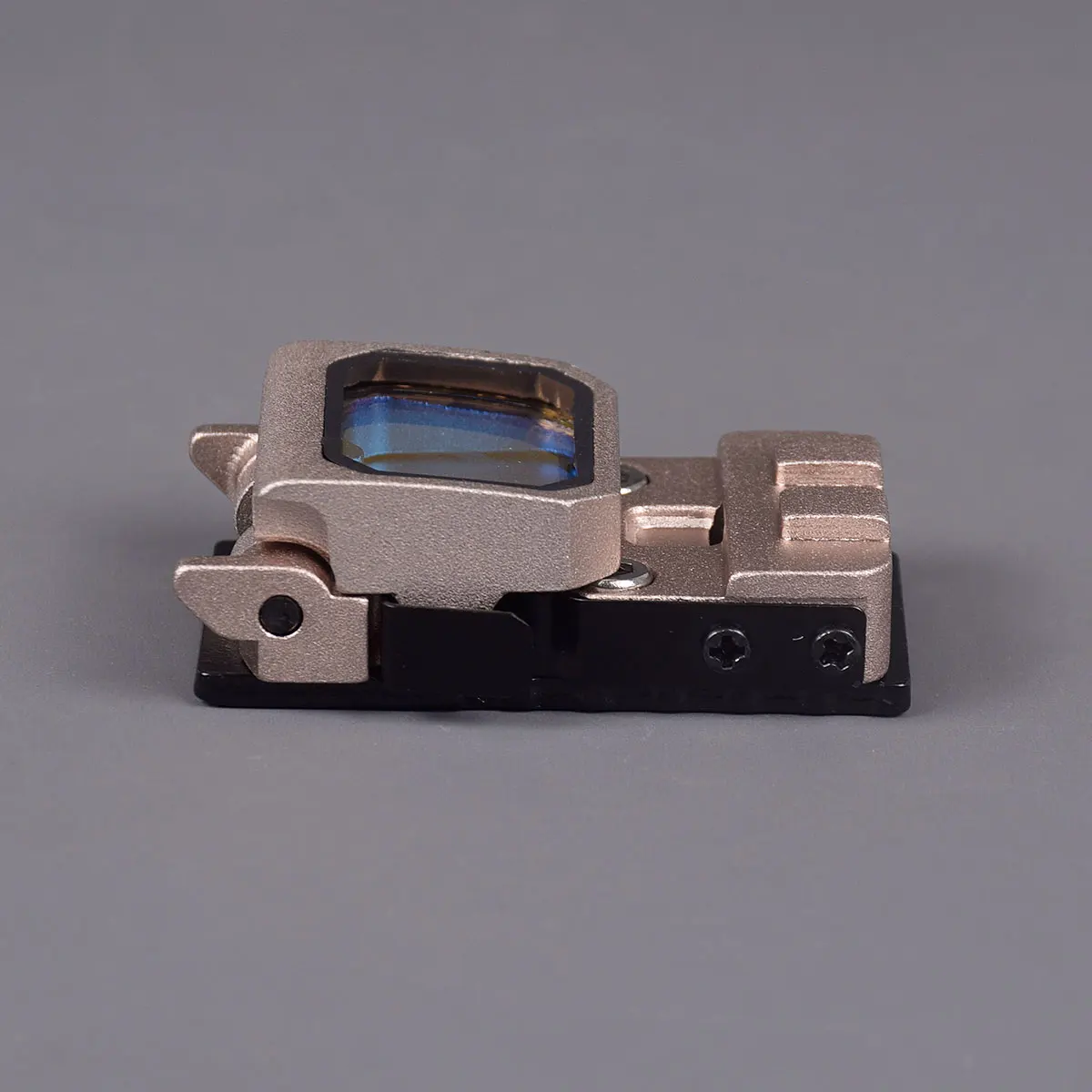 Mira de punto rojo plegable, mira réflex táctica con tapa, montaje de alcance RMRS para pistola AR15 M4 Glock MOS, herramientas de caza - imagen 5