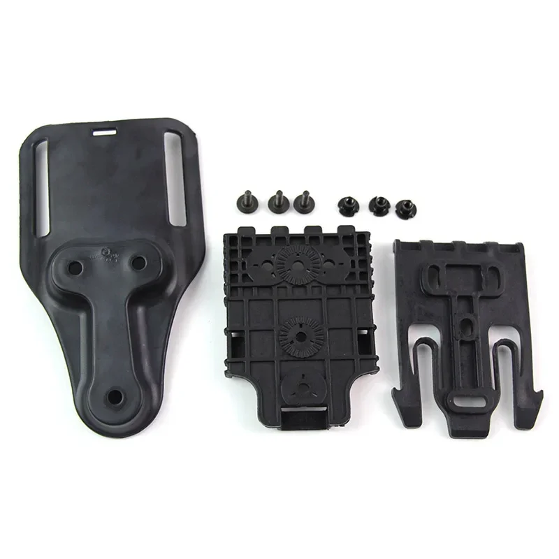 Adaptador de funda de pistola táctica, juego de tornillos y tuercas de plataforma para sistema de bloqueo rápido QLS19 22, accesorios de montaje de funda - imagen 3