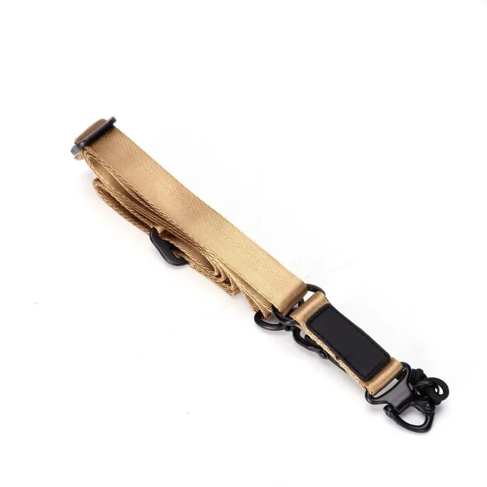 Conjunto de montaje de cinturón de correa de pistola de eslinga de Rifle MS2 ajustable multiimisión de nailon táctico BK/TAN/OD - imagen 3