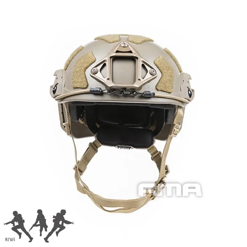 Casco FMA de corte súper alto, casco táctico Airsoft SF, equipo de Paintball de engranaje rápido TB1315B M/L - imagen 4