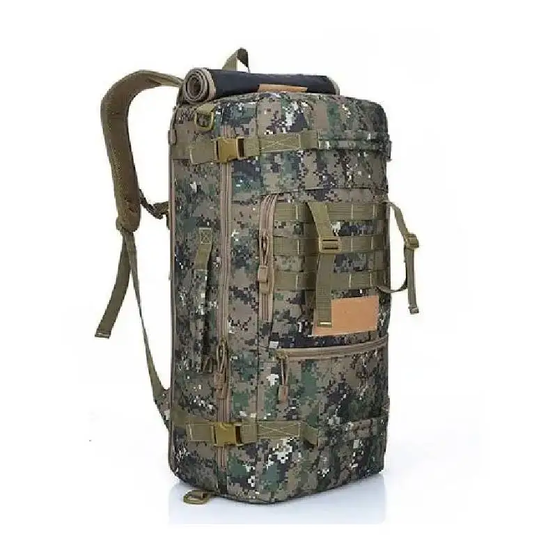 Mochila táctica para escalada, bolsa de equipaje para deportes y montañismo, para acampar al aire libre, senderismo, bolsos de hombro, mochila grande para senderismo y bicicleta - imagen 3