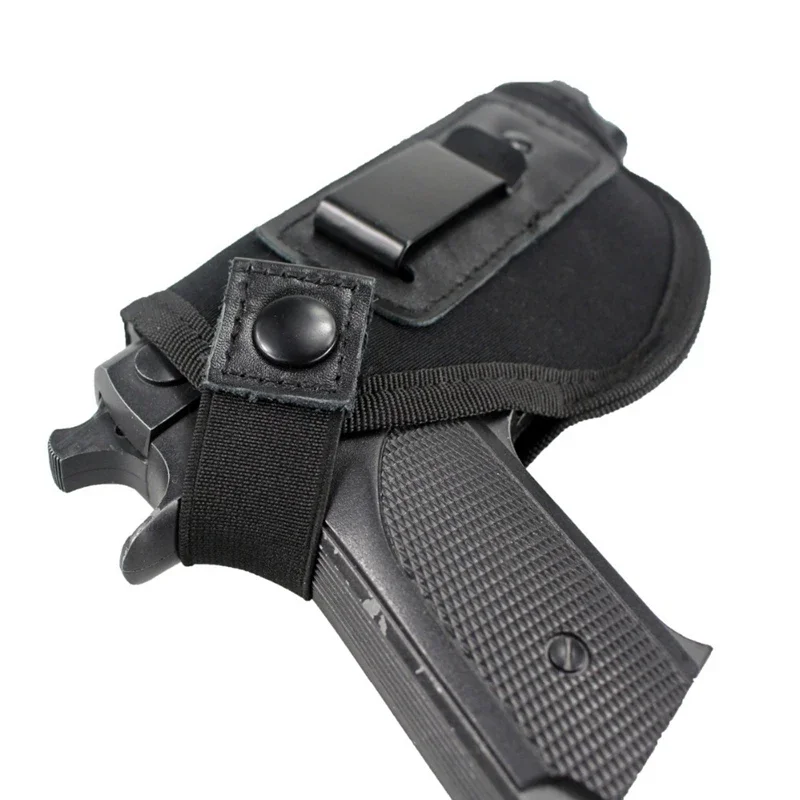 Funda de transporte oculta para pistola, linterna láser, bolsa magnética de 9mm, compatible con Gl17 S & W Ruger SIG Taurus, compacta a tamaño completo - imagen 5