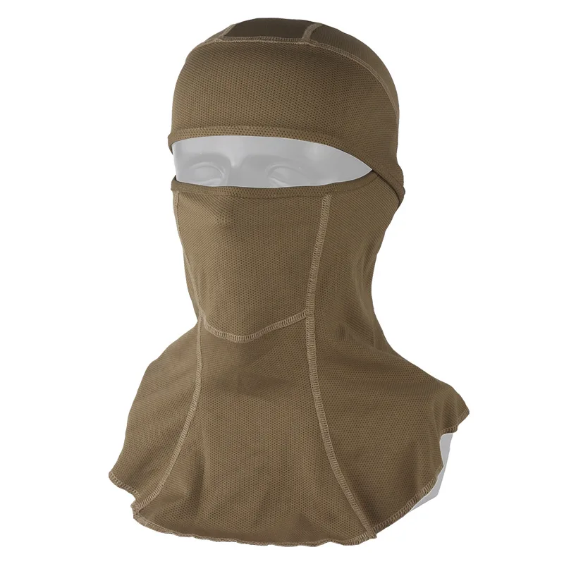 Protector solar elástico transpirable de rango completo táctico para las cuatro estaciones, casco para deportes al aire libre, forro interior para la cabeza - imagen 5