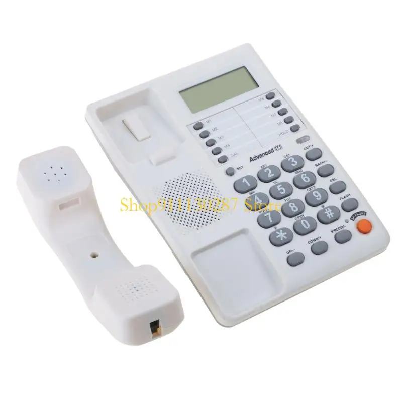 J1HC Professional fijo fijo Teléfono PAUSE Hold Hold Pantalla pantalla CallerID Redial - imagen 4