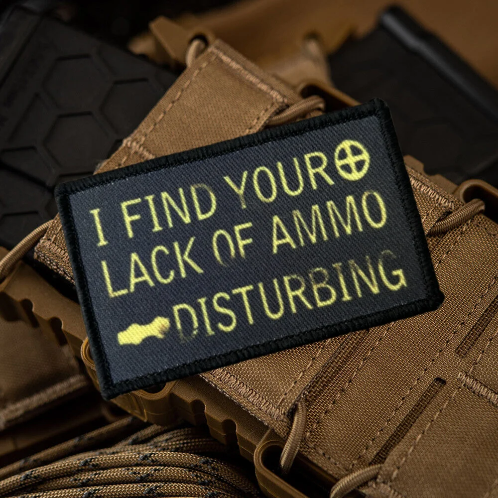 Encuentra tu falta de humedad parche impreso gancho y bucle insignia de moral táctica parches militares brazalete mochila pegatinas - imagen 4