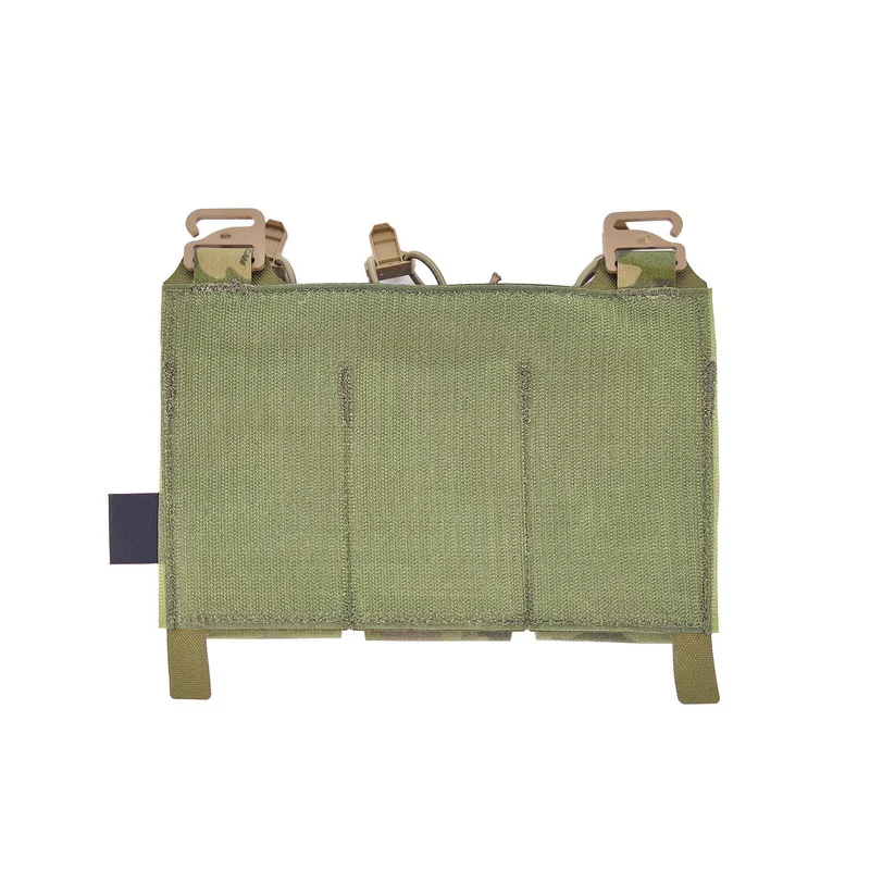 Bolsa para revistas estilo Ferro KTAR Panel Triple Mag |   556 Panel de solapa frontal |   Integración de chaleco FCPC con accesorio modular - imagen 3