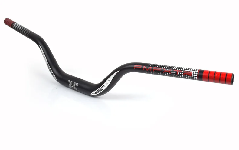 Manillar de aumento de 31,8mm para bicicleta de montaña, mango de golondrina de ángulo grande cruzado, 720/780mm - imagen 5