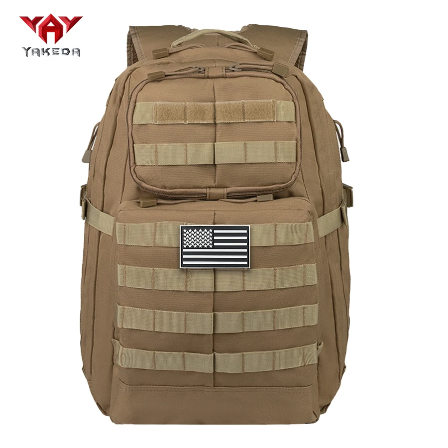 YAKEDA Mochila para deportes al aire libre, bolsa de senderismo para hombres y mujeres, multifuncional, resistente al desgaste, transpirable, gran capacidad - imagen 2