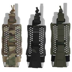 Bolsa táctica MOLLE universal para radio y walkie talkie