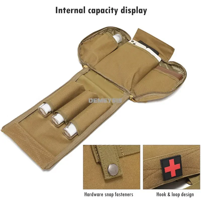 Bolsa táctica MOLLE EDC multiuso – Outdoor emergencias - imagen 5