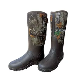 Botas tácticas impermeables camuflaje forestal para caza y montaña