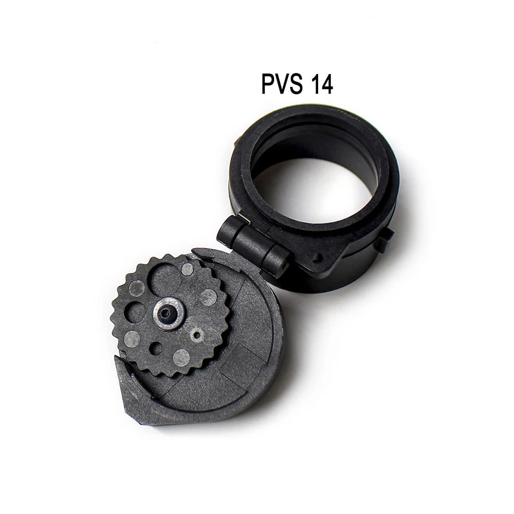 Diafragma de Iris mecánico de apertura fija Universal de visión nocturna con mejora de enfoque NVG táctico para PVS-14 PVS-31 - imagen 4