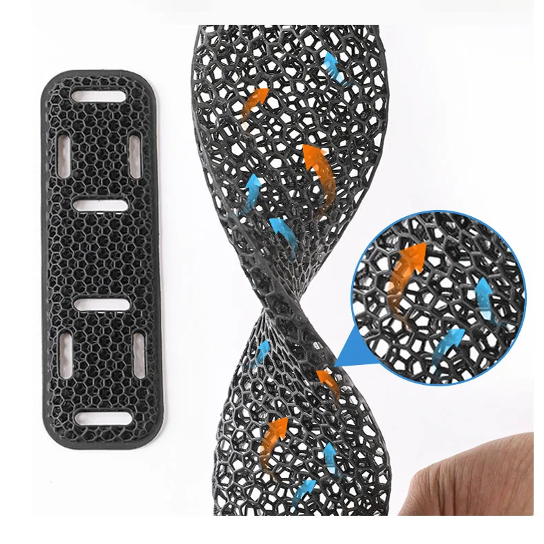 Funda de cintura táctica, cojín elástico 3D, almohadilla de cintura de servicio de patrulla transpirable, almohadilla de entrenamiento multifuncional - imagen 5