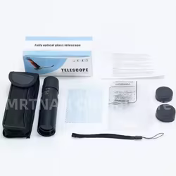 Binoculares potentes con Zoom 10-300X, Metal HD Bak4, telescopio profesional portátil de calidad de largo alcance, Monocular para caza